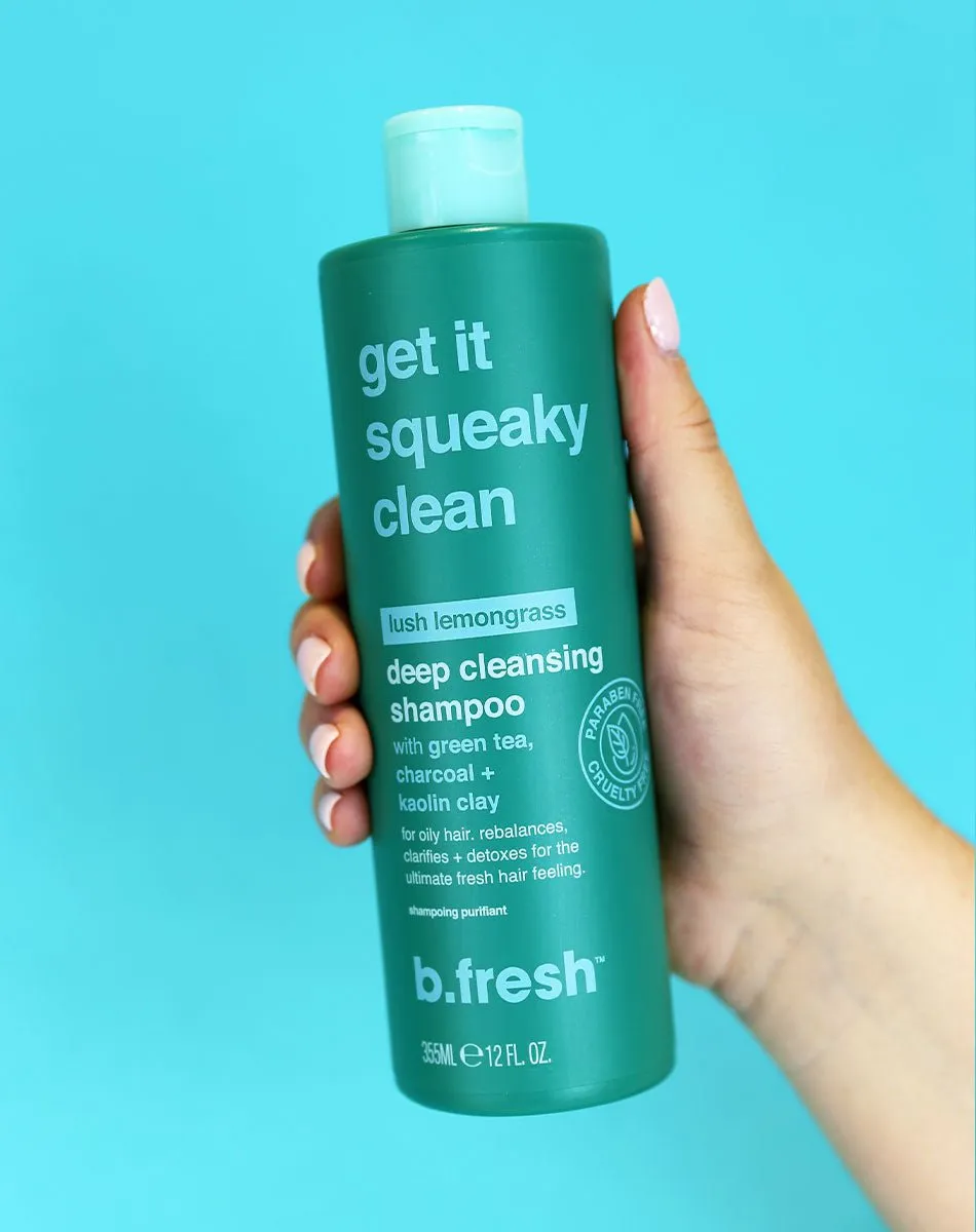 get it squeaky clean deep - cleansing shampoo