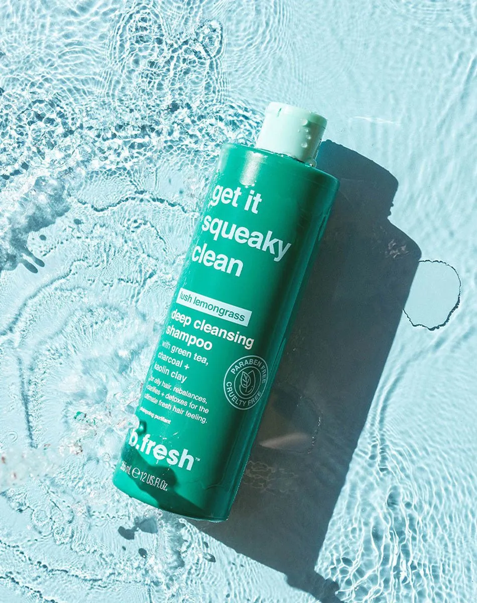 get it squeaky clean deep - cleansing shampoo