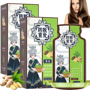 Ginger Plant Extract Convolute Anti-Hair Loss Shampoo
