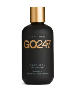 GO247 Hair Gel - Strong Hold, Natural Finish, 8 Oz