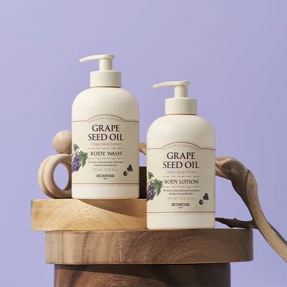 grape seed oil grape seed extract body wash