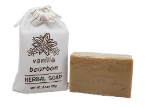 Greenwich Bagged Herbal Soap Vanilla Bourbon