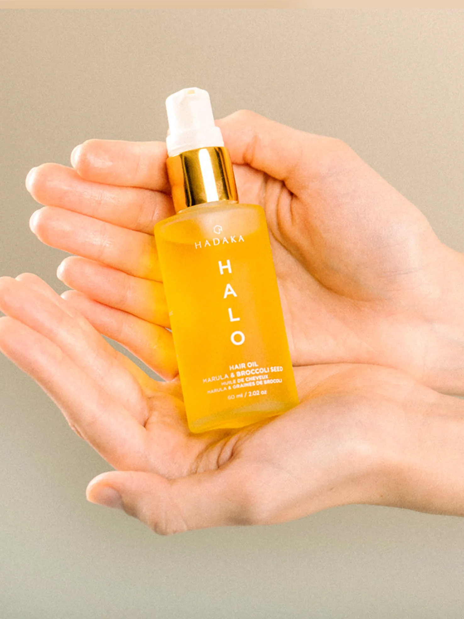 Hadaka Beauty HALO Precious Hair Oil Marula and Broccoli Seed Oil (60 ml)