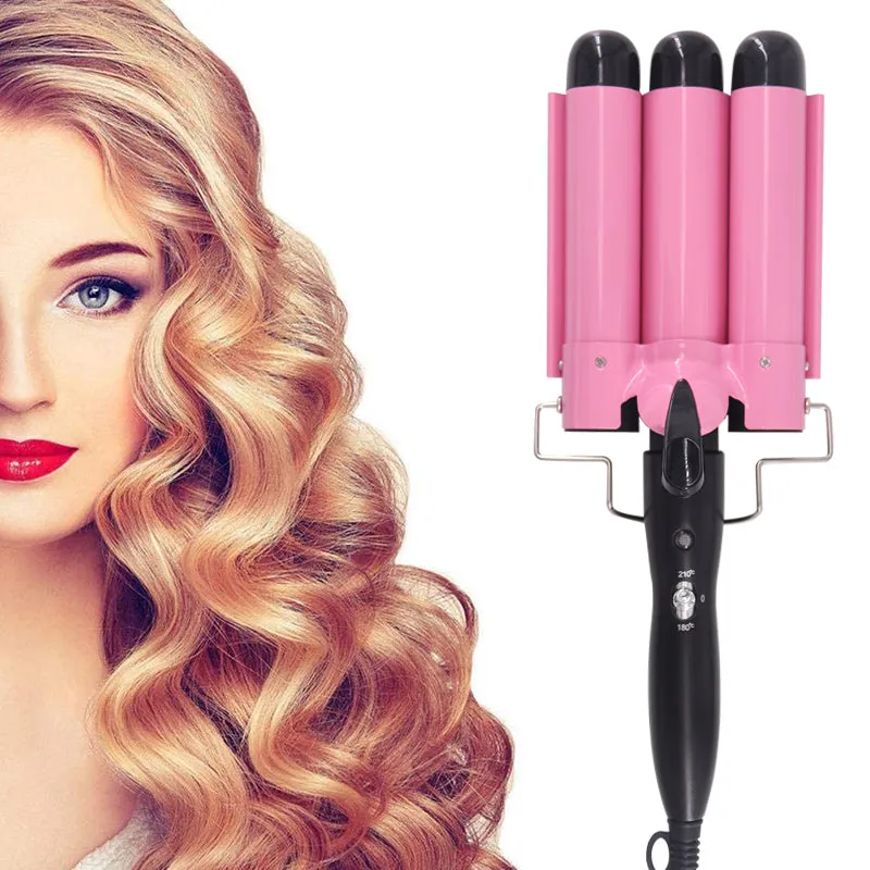 Hair Crimping Curling Iron