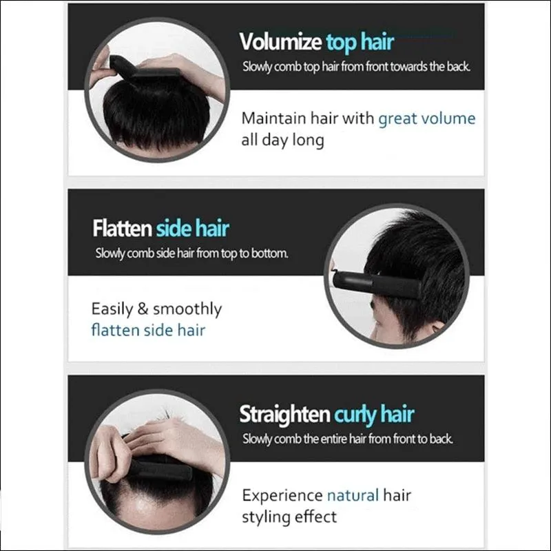 Hair Curling Brush Iron