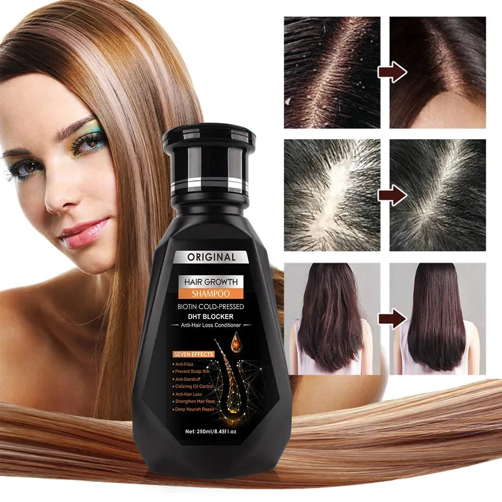 Hair Serum Essential with Biotin, DHT, Blocker and  Ginger