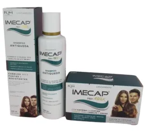 Hair Supplement   Shampoo Anti Loss Hydration Treatment Kit 2 Itens - Imecap