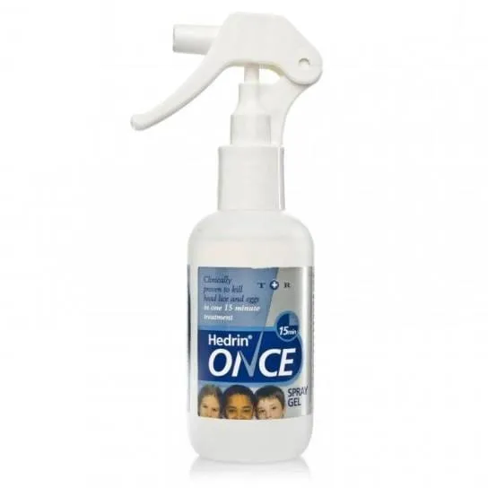 Hedrin Once Spray Gel 100ml