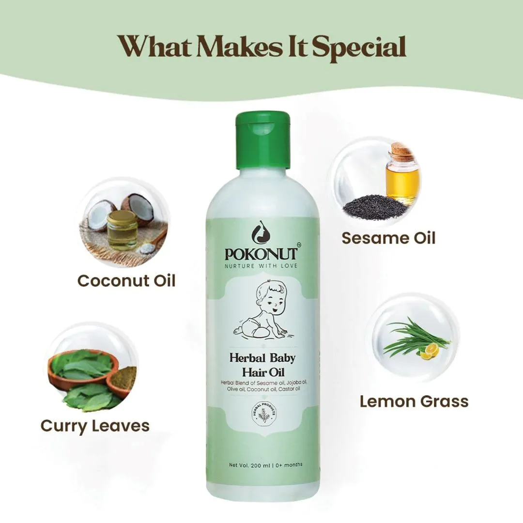 Herbal Baby Hair Oil-50ml