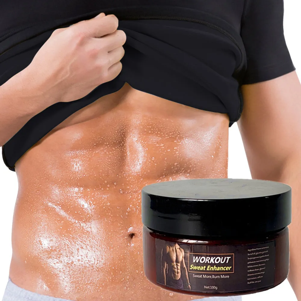 Hot Sweat Fat Burner Cream for Abdominal Muscles Growth