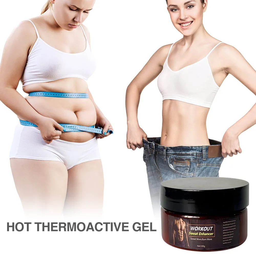 Hot Sweat Fat Burner Cream for Abdominal Muscles Growth