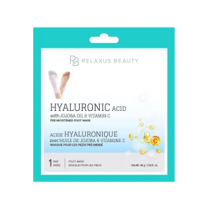 Hyaluronic Acid, Jojoba, Vitamin C Foot Mask - Displayer of 12