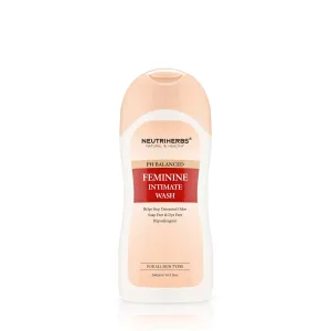 Hypoallergenic PH Balanced Daily Feminine Wash