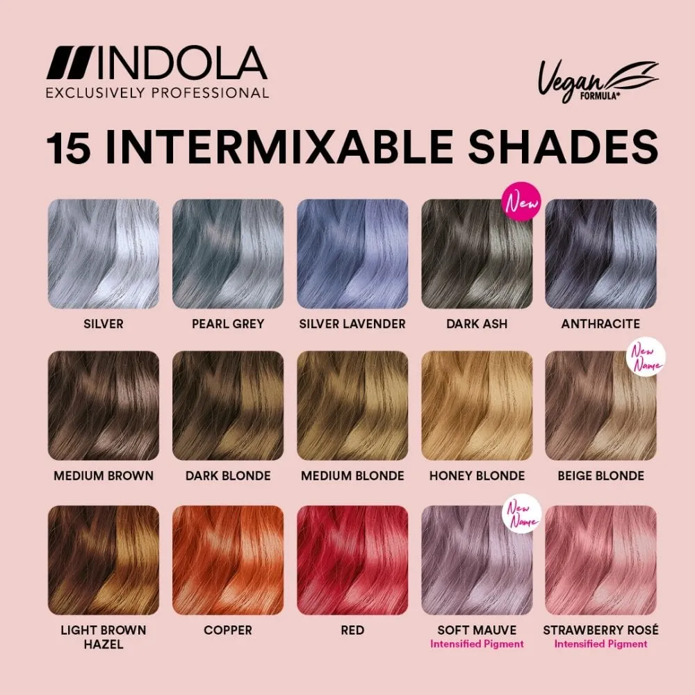 Indola Colour Style Mousse Light Brown Hazel 200ml