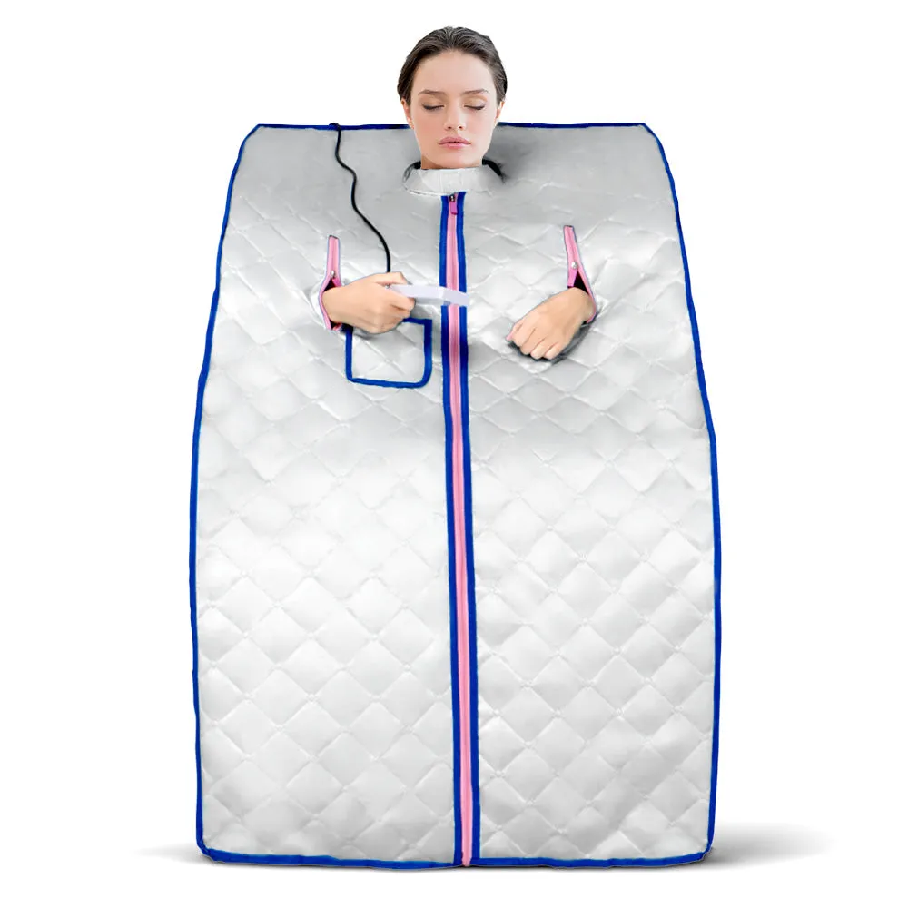 Infrared IR FAR Portable Indoor Personal SPA Sauna Room Full Body Slimming Home
