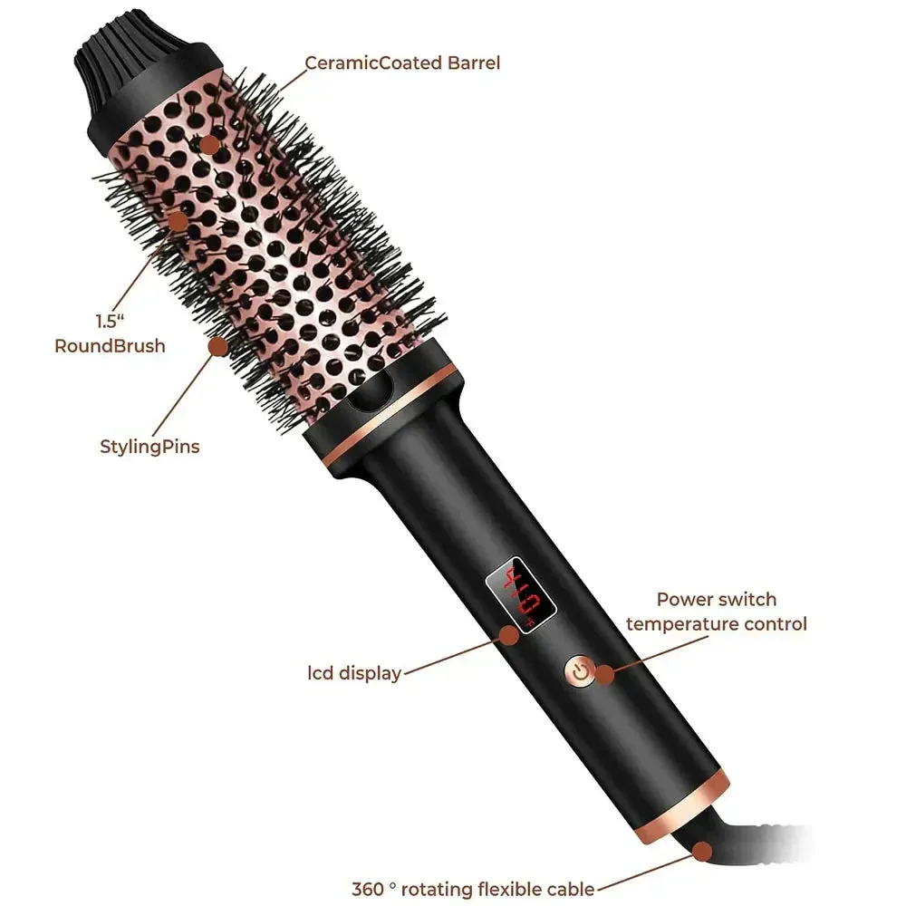 Ionic Hair Curler Straightener Professional Curling Iron