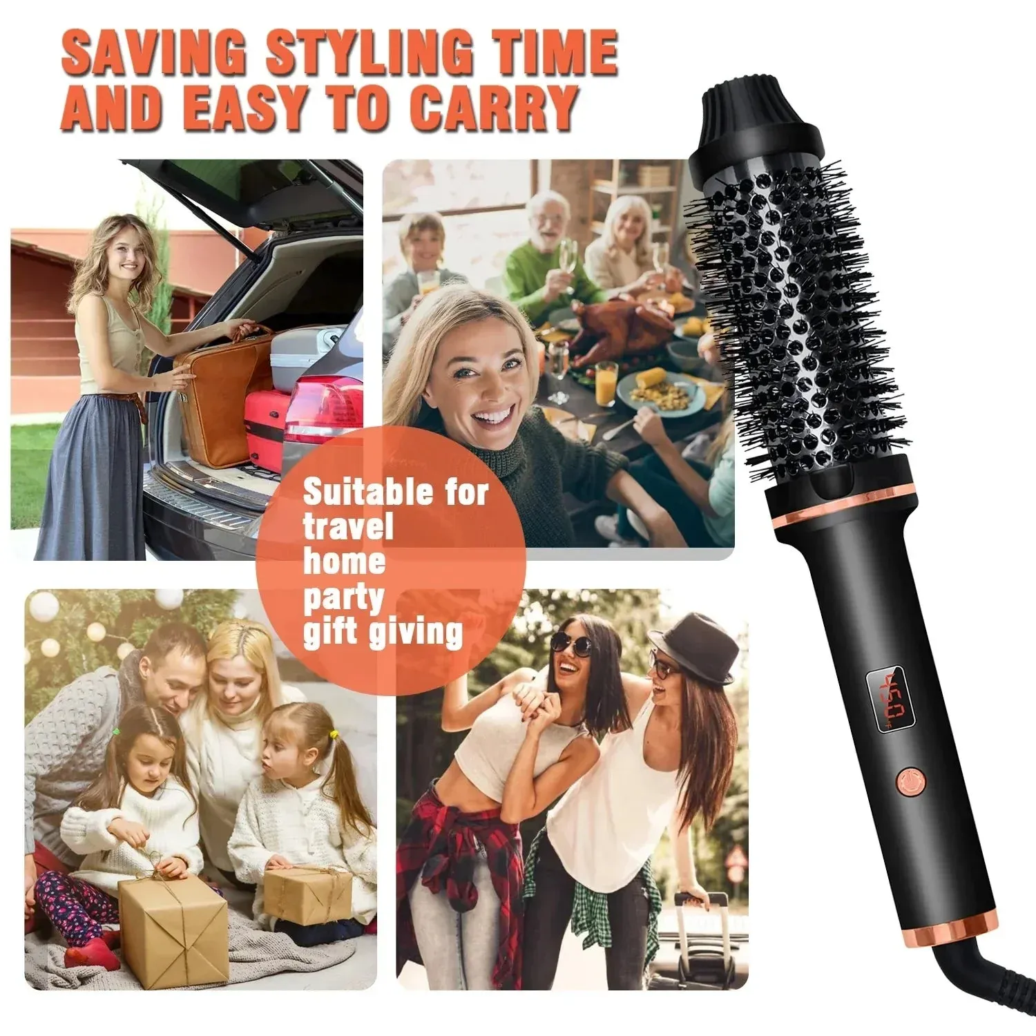 Ionic Hair Curler Straightener Professional Curling Iron