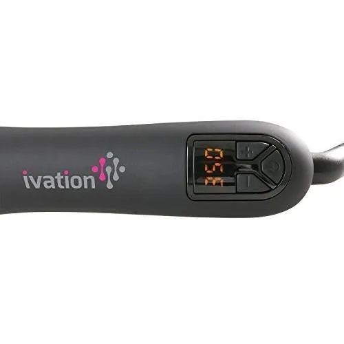 Ivation Professional Rotating Curling Iron