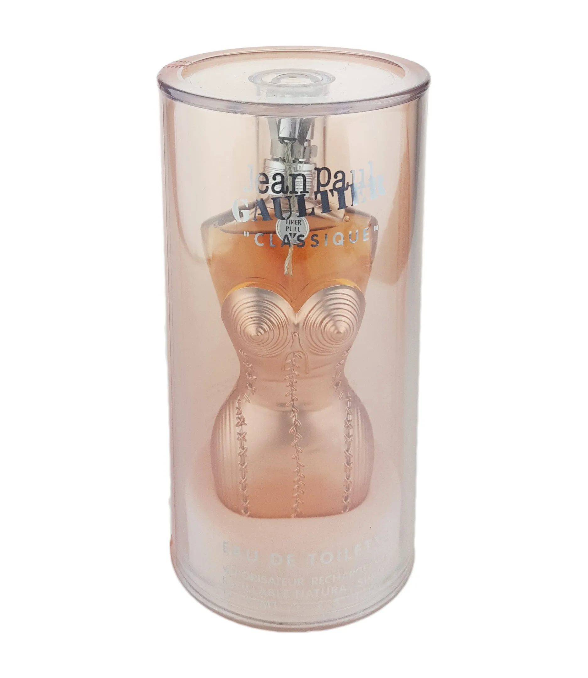 Jean Paul Gaultier Classique 2.5 oz EDT Spray Refillable (Pink Corset)