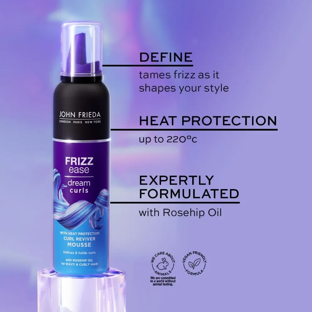 John Frieda Frizz Ease Dream Curls Curl Reviver Mousse 200ml