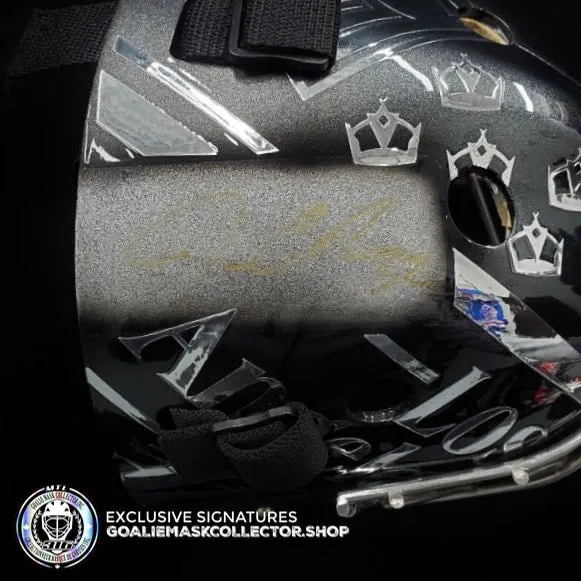 Jonathan Quick Signed Goalie Mask Los Angeles Custom Artwork Autographed