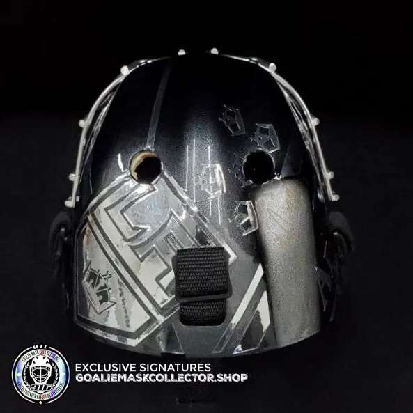 Jonathan Quick Signed Goalie Mask Los Angeles Custom Artwork Autographed