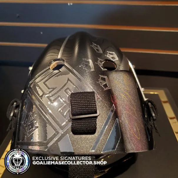 Jonathan Quick Signed Goalie Mask Los Angeles Custom Artwork Autographed