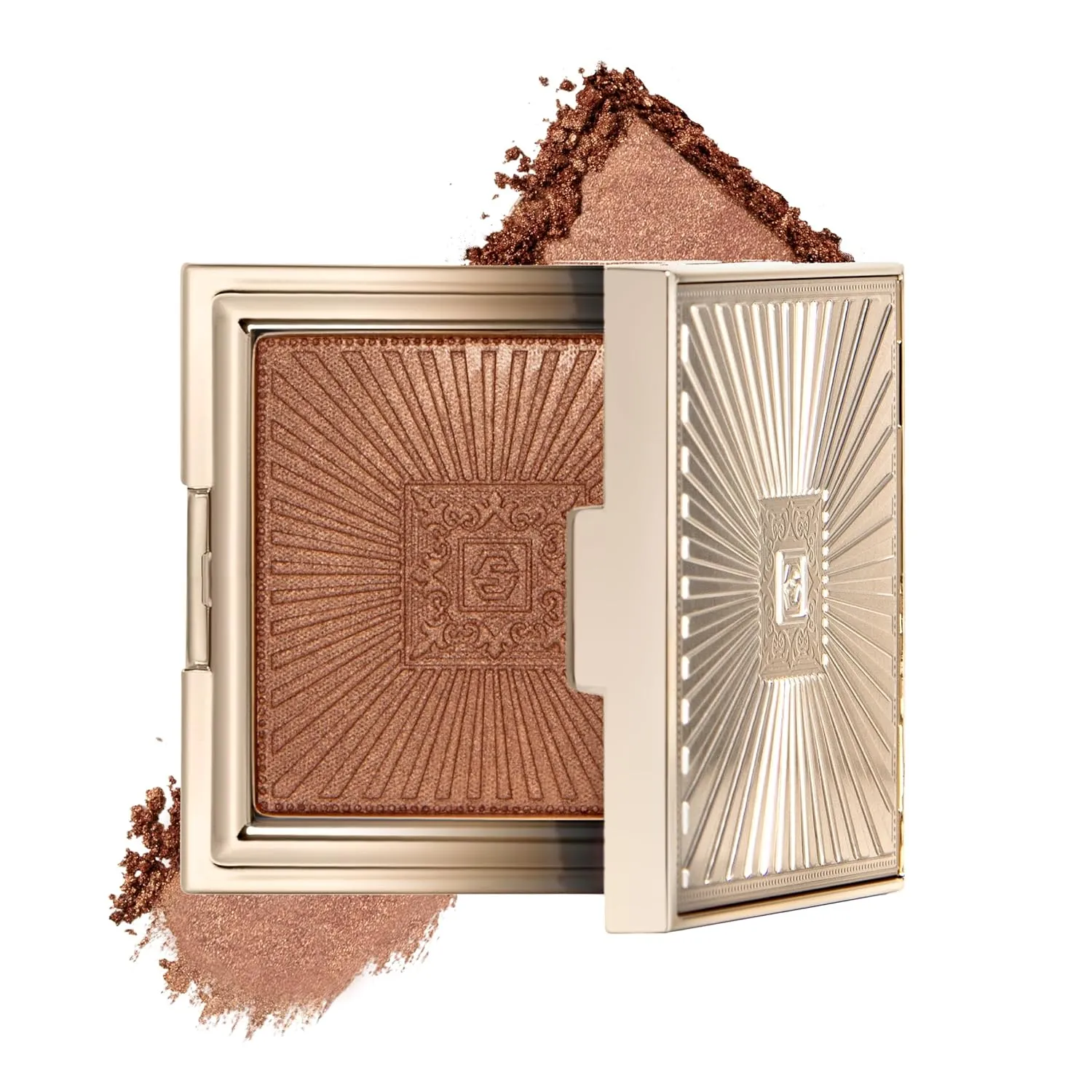 Jouer Mnage  Trois Butter Bronzer, Blush & Highlighter- 3 in 1 Formula Bronzer, Highlighter and Blush - Hydrating Vitamin E and Talc Free Formula