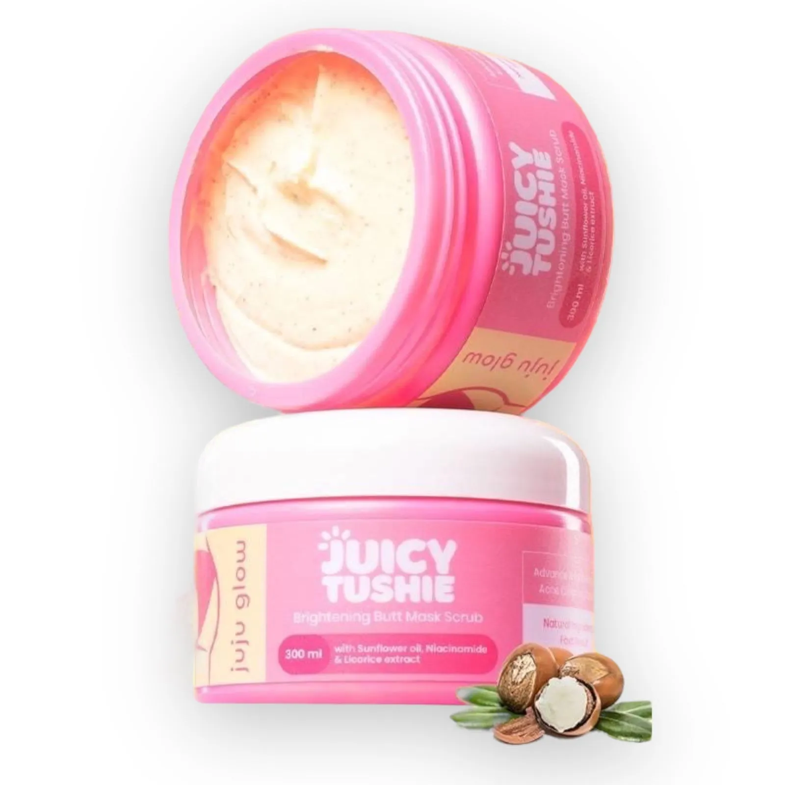 Juicy Tushie - Brightening Butt Mask Scrub 300 ml