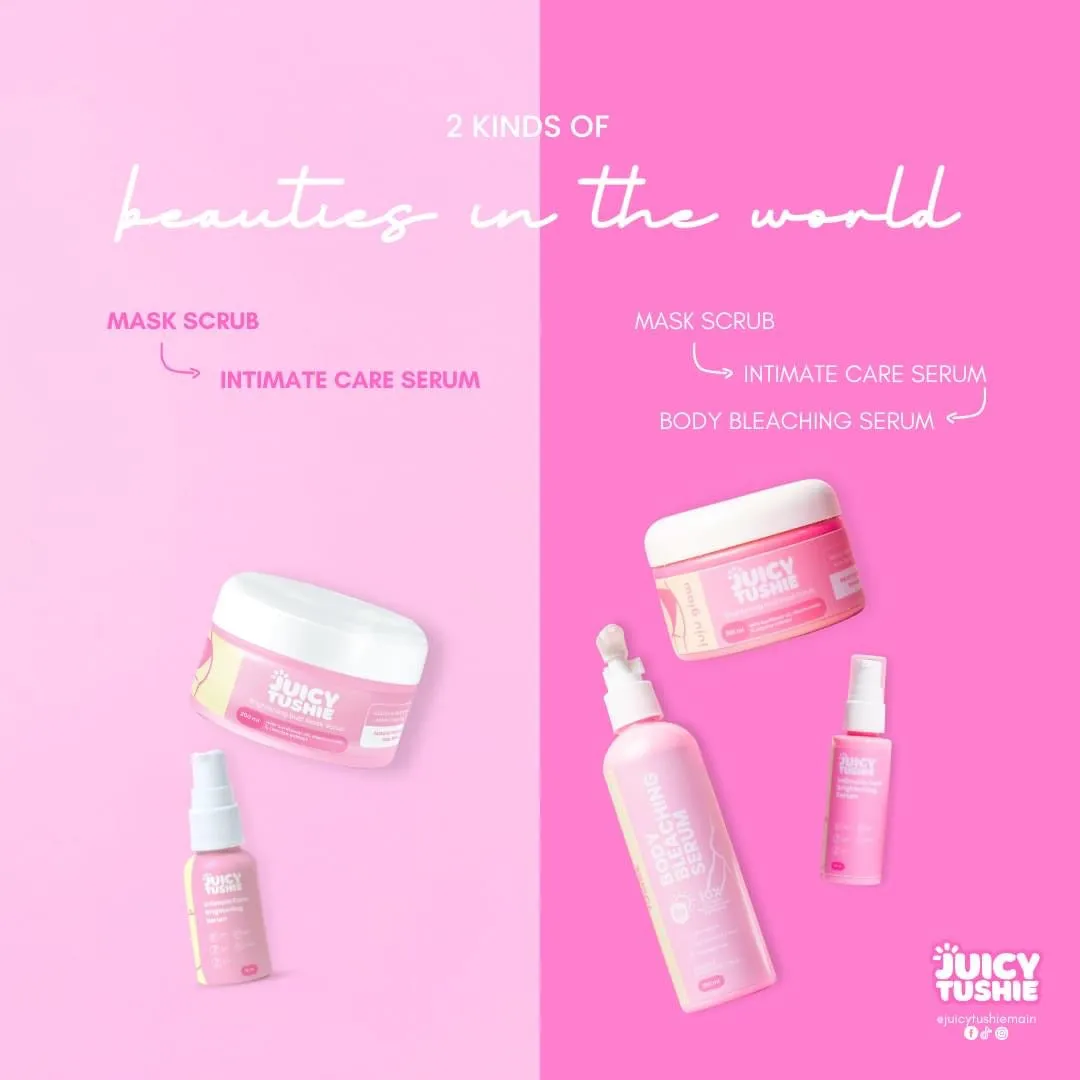 Juicy Tushie - Brightening Butt Mask Scrub 300 ml