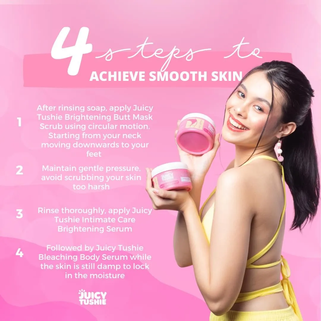 Juicy Tushie - Brightening Butt Mask Scrub 300 ml