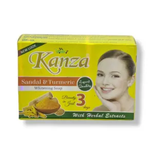 Kanza Sandal and turmeric whitening soap 100g