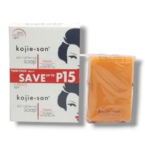 Kojie San Skin Lightning Soap 65gx2 (Pack Of 2, 65g Each)