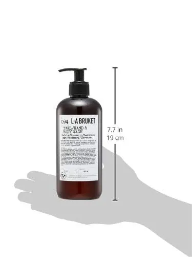 L:A Bruket No. 094 Sage/Rosemary/Lavender Hand & Body Wash - 450 ml