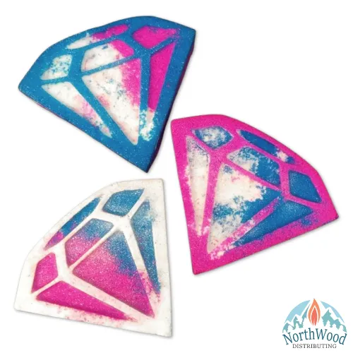 Large Diamond (Flat) - DB Bath Bomb Moulds