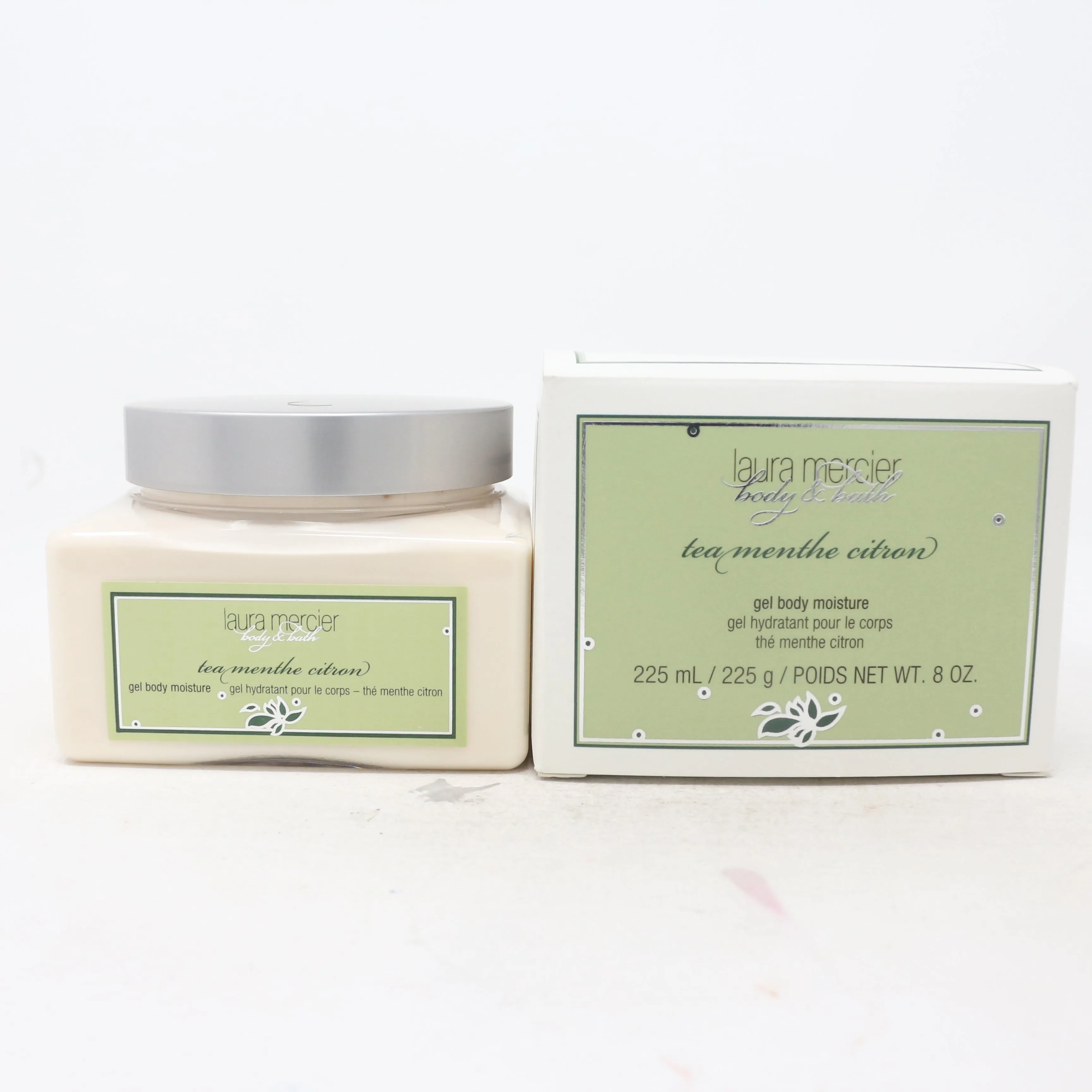 Laura Mercier Tea Menthe Citron Gel Body Moisture  8oz/225ml New