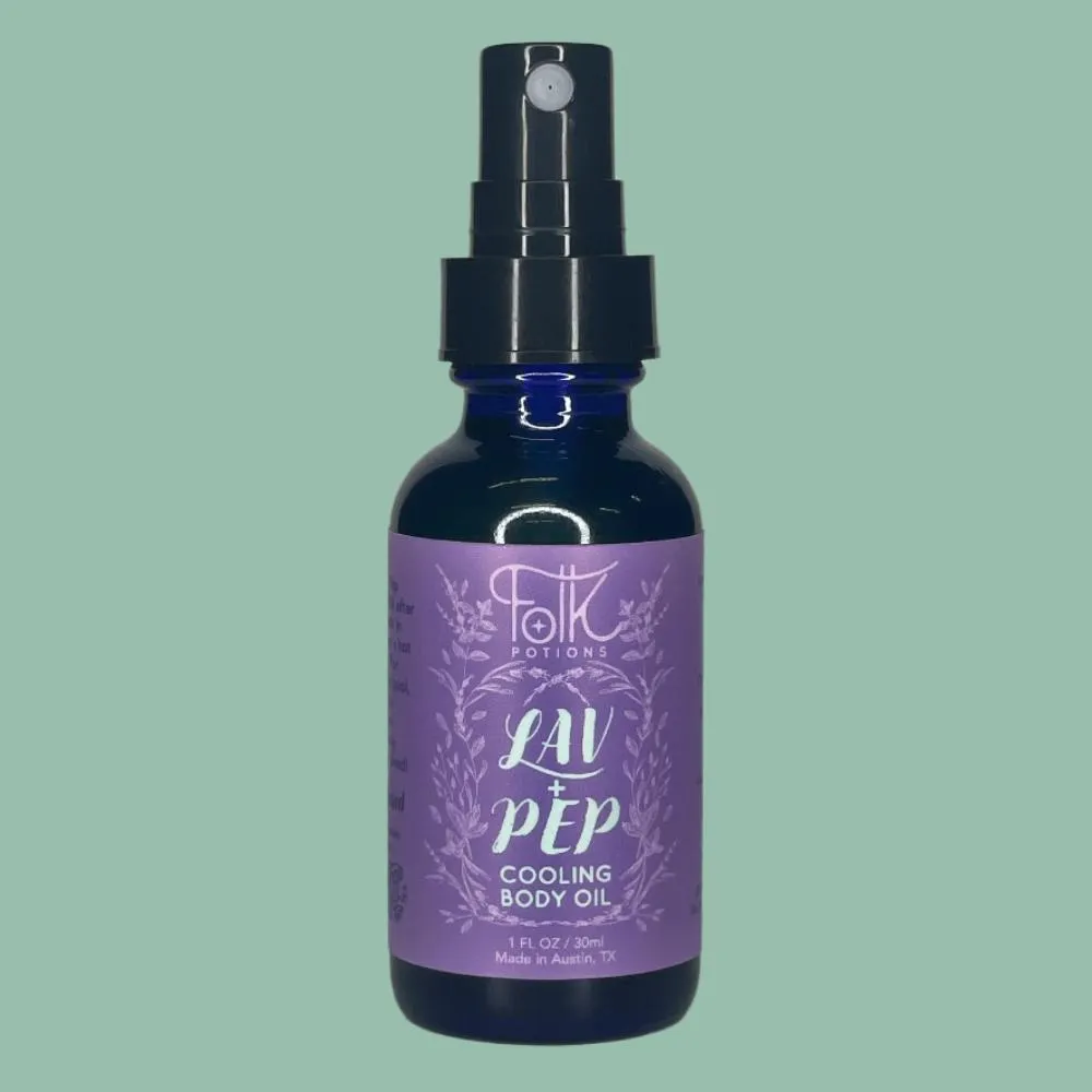 Lavender   Peppermint Body Oil - 1 oz
