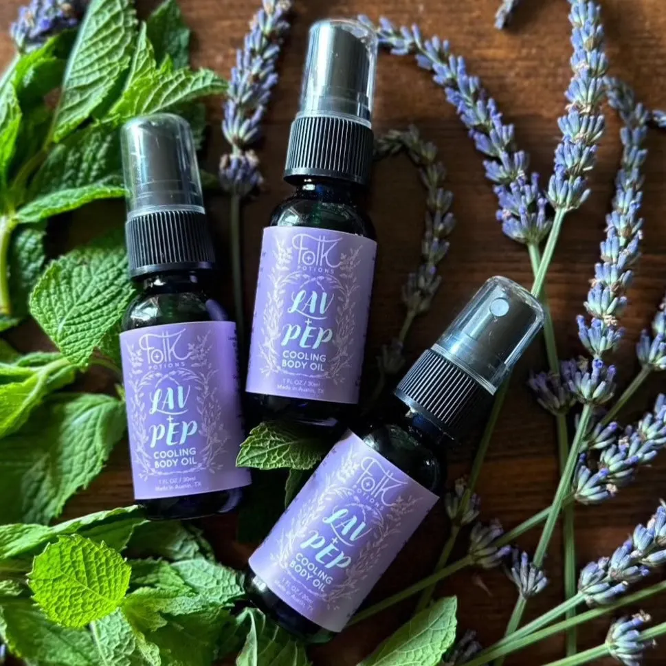 Lavender   Peppermint Body Oil - 1 oz