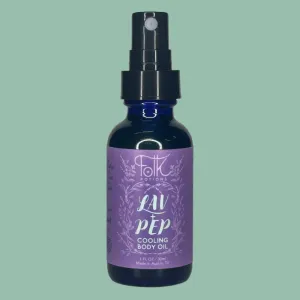 Lavender   Peppermint Body Oil - 1 oz