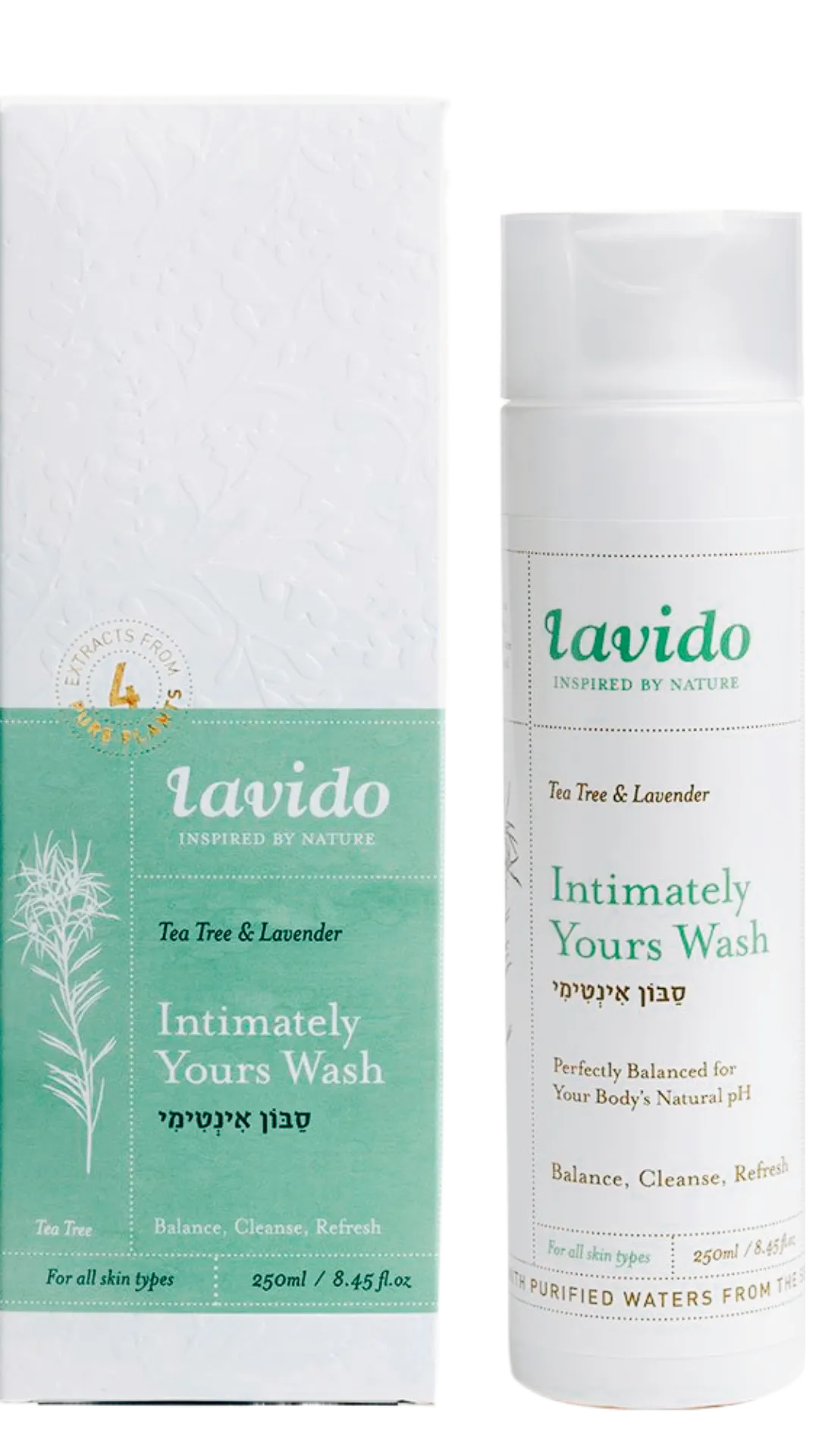 Lavido Intimately Yours Wash Tea Tree & Lavender (250 ml)