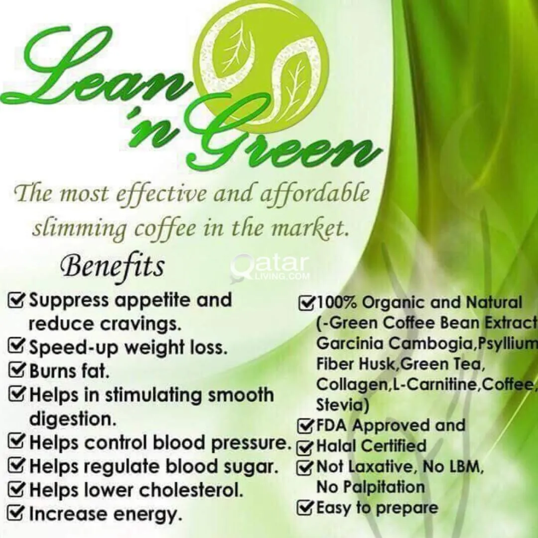 Lean N' Green Slimming Coffee