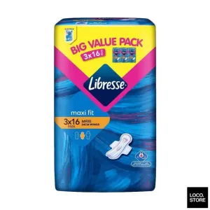 Libresse MaxiW 24cm 3x16s Big Value Pack