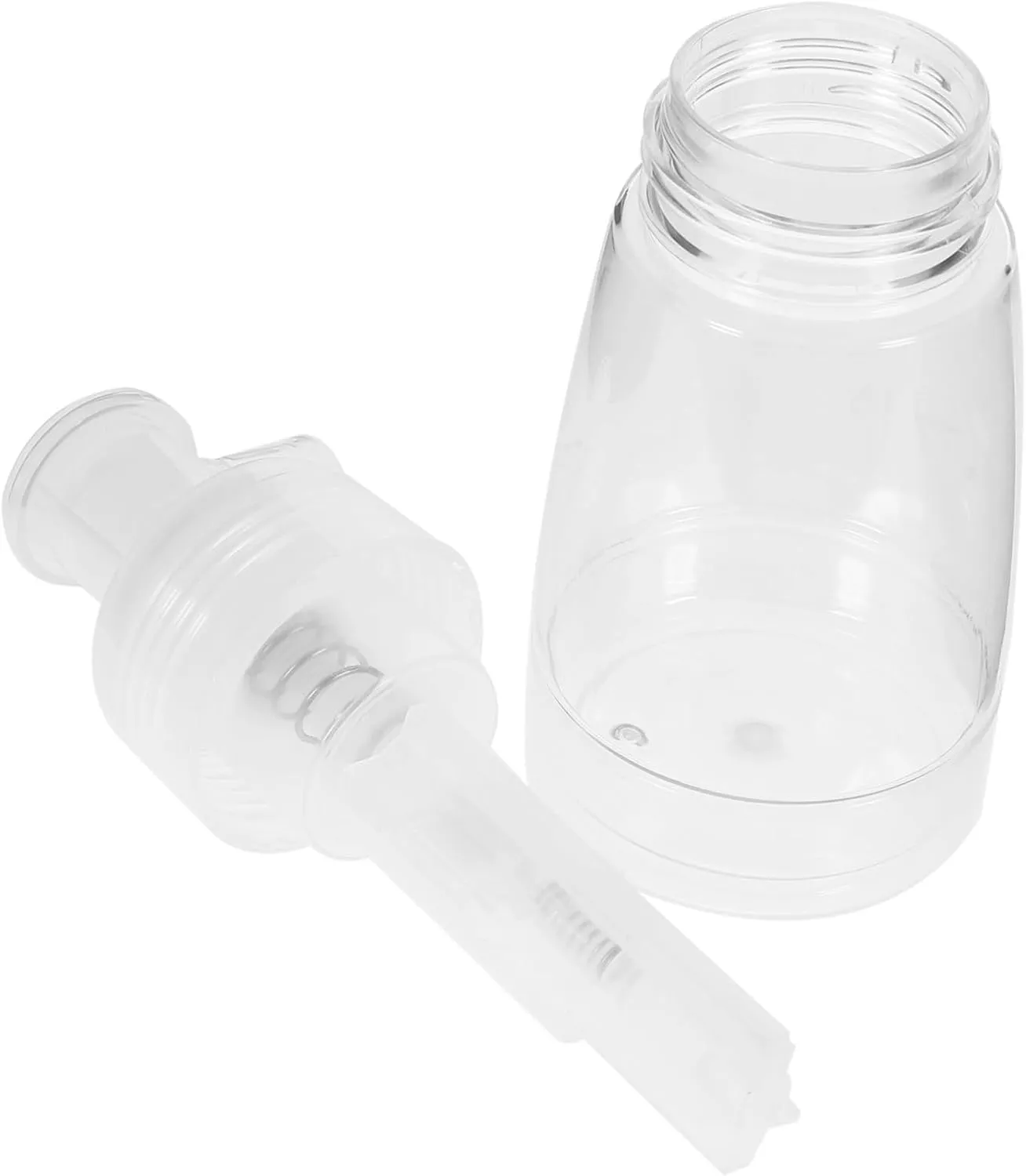 LIFKOME 1Pc Travel Powder Bottle for Compact Spray Container for Daily Use Durable Makeup Holder Lightweight Design for Home and Travel White