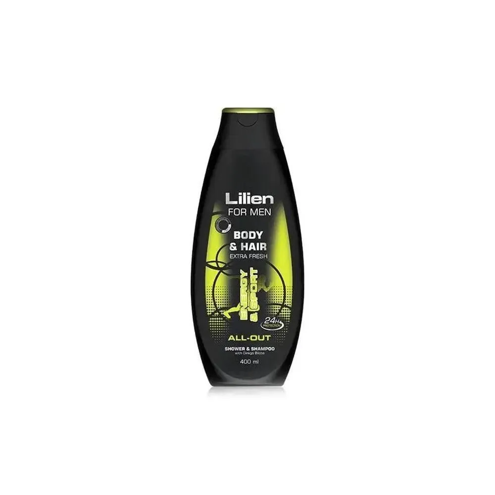 Lilien Shower Gel For Men All Out 400ml