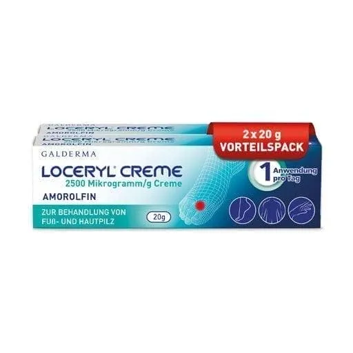 LOCERYL Cream, amorolfine, athlete's foot, tinea pedis, tinea corporis