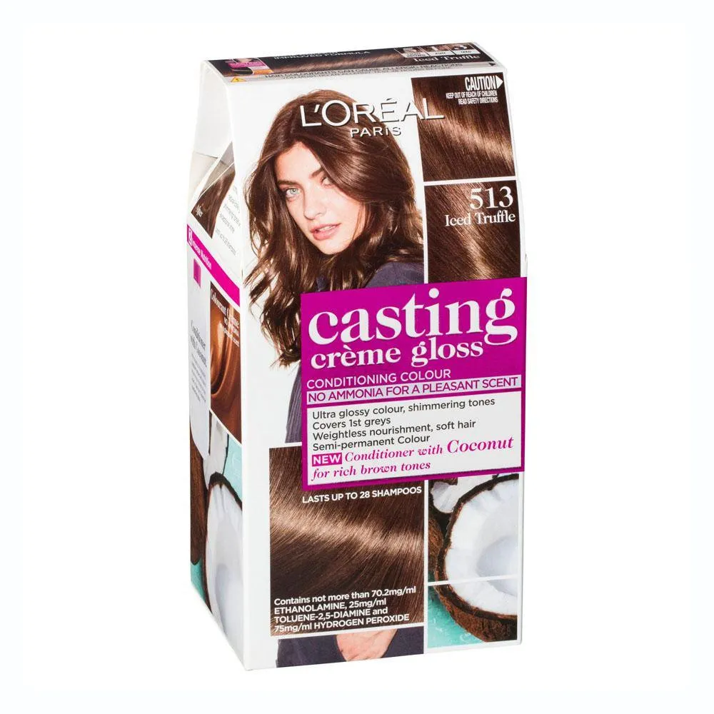 Loreal Hair Color Casting Creme Gloss  # 513 Iced Truffle