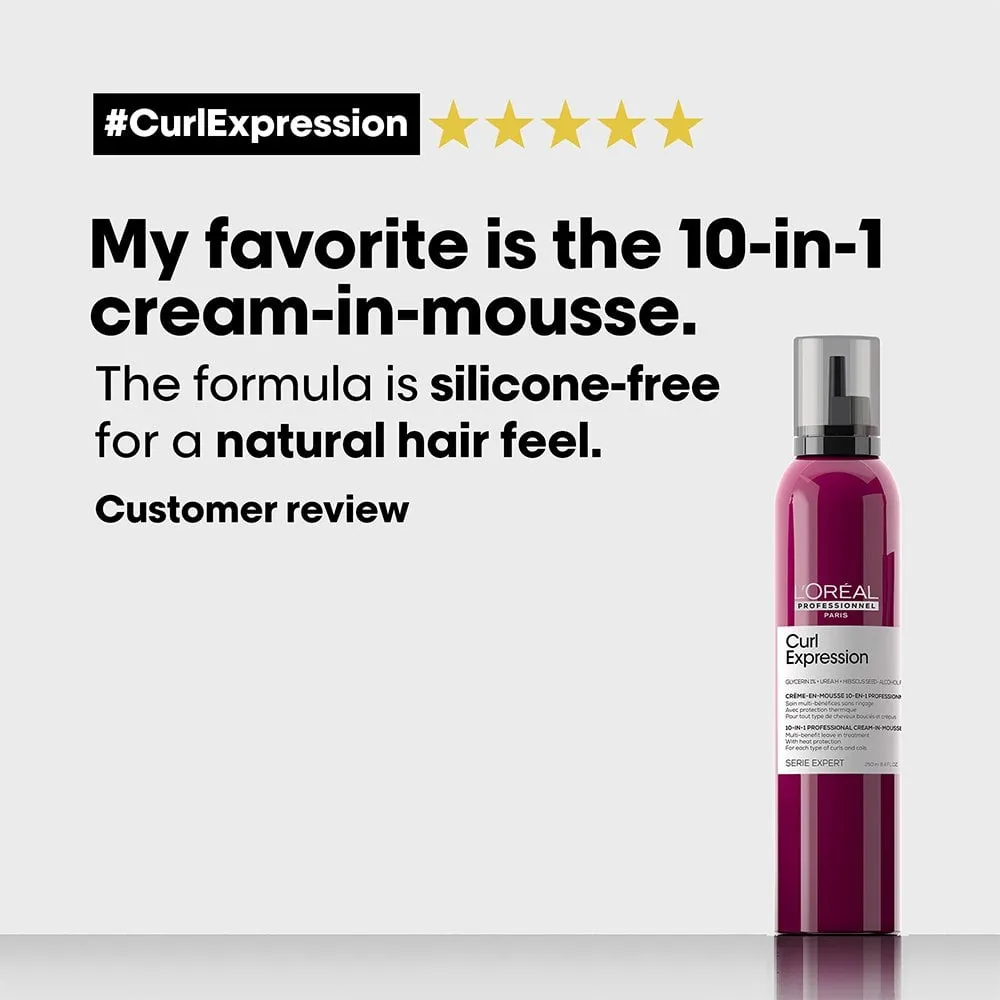 L'Oreal Professionnel Serie Expert Curl Expression 10-In-1 Mousse 250ml