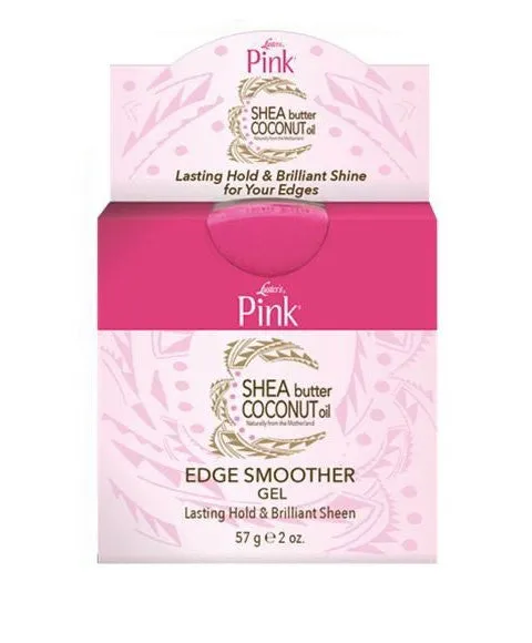 Lusters Products Pink Shea Butter Coconut Oil Edge Smoother Gel