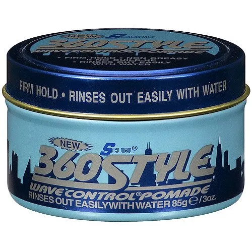 Luster's S-Curl 360 Style Wave Control Pomade, 3 oz
