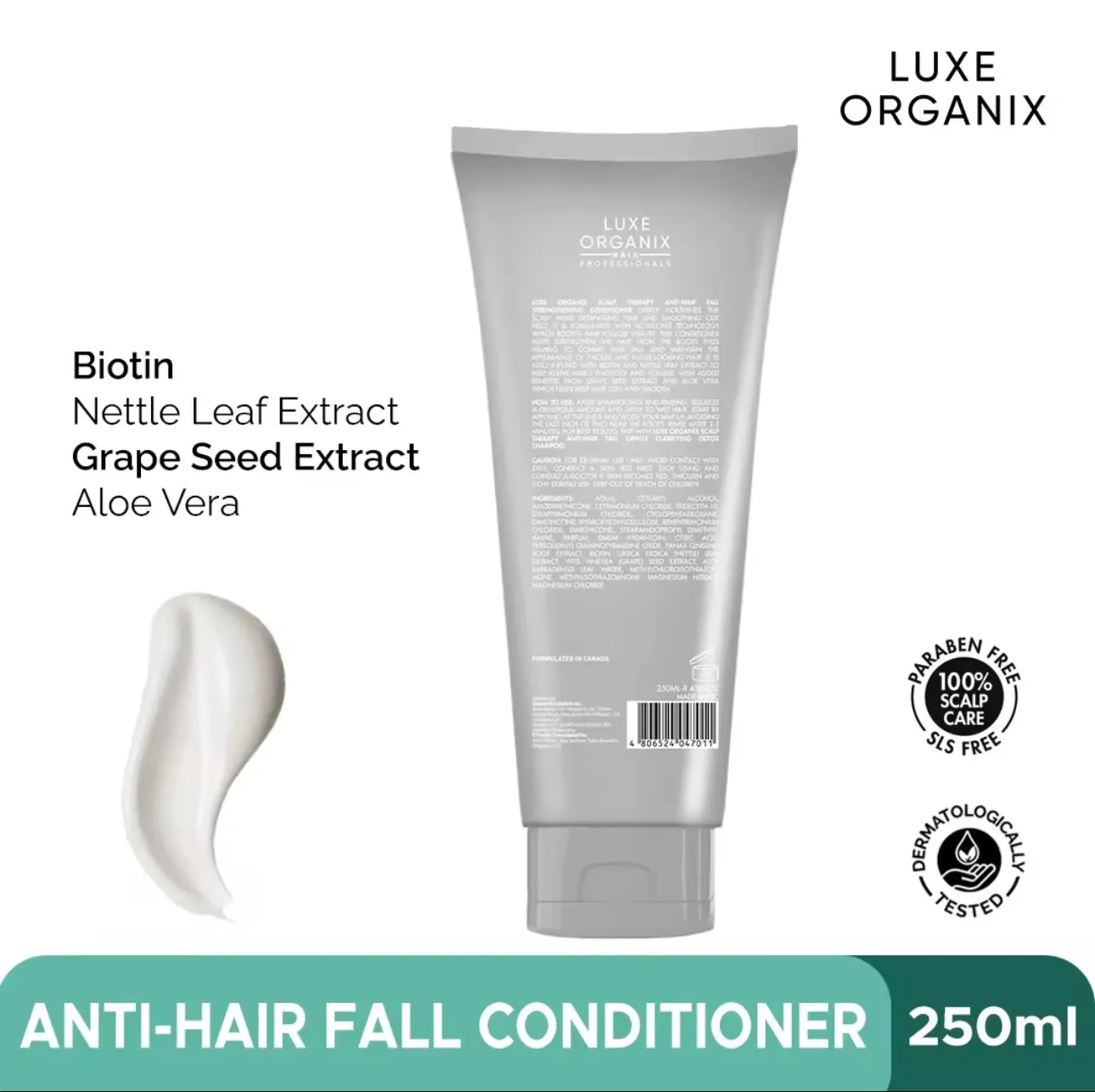LUXE ORGANIX - Scalp Therapy Anti-Hair Fall Strengthening CONDITIONER 250ml ( CONDITIONER )